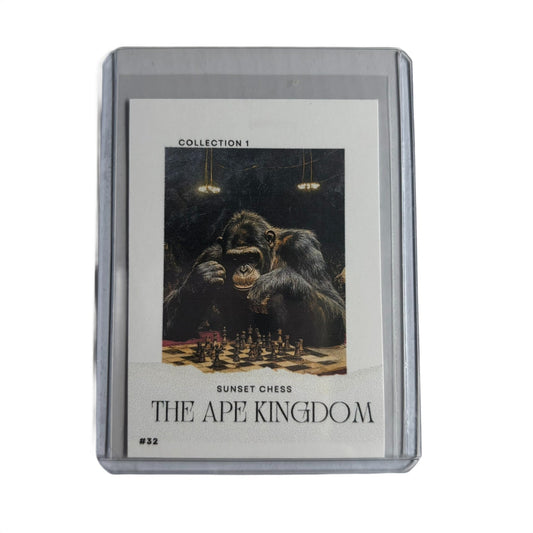The Ape Kingdom Collection 1 Card #32 - Scrapbook Trading Card