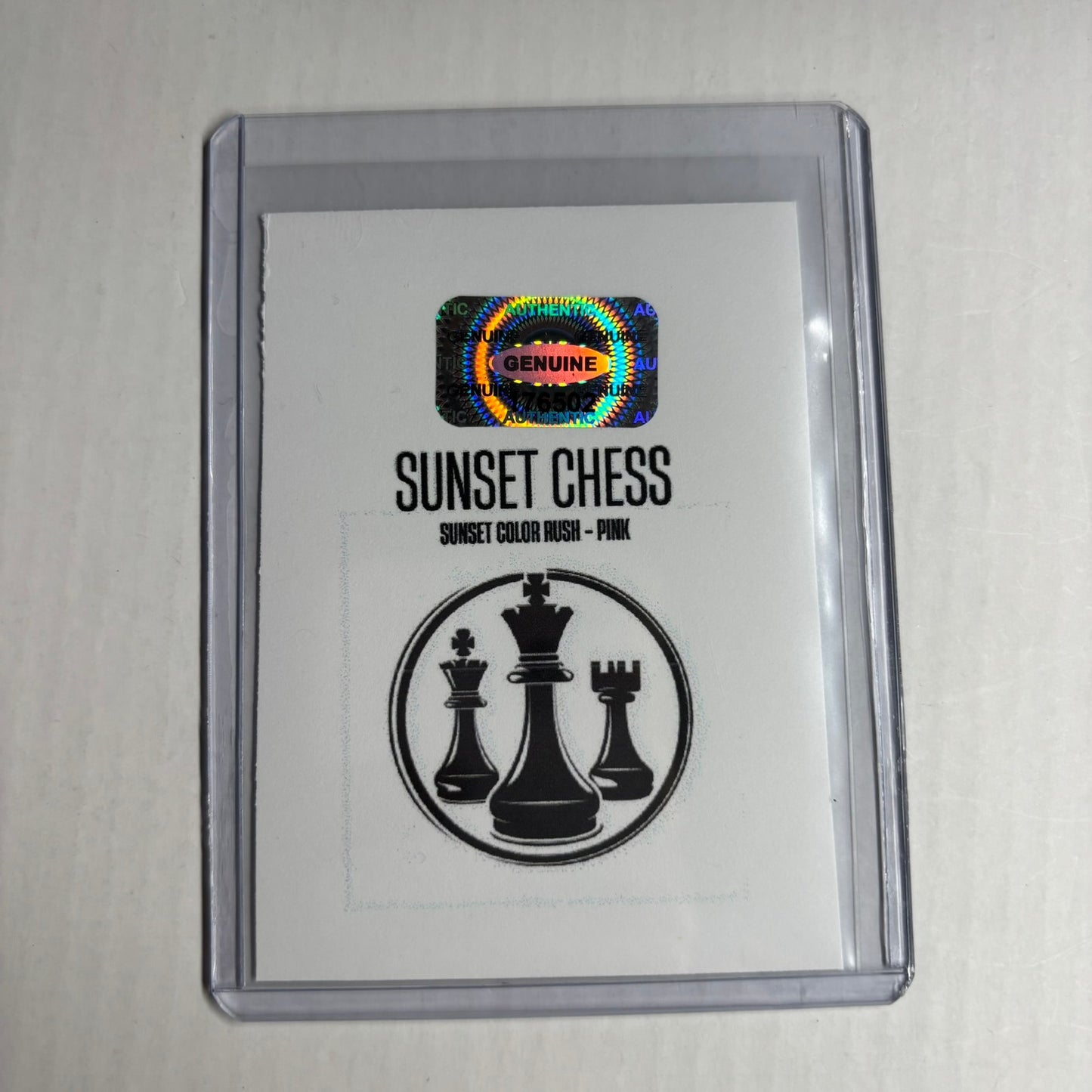 The Pink Collection Card