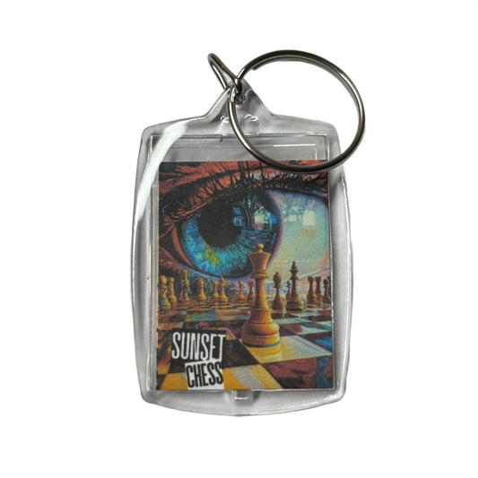 The Vision - Chess  Photo Keychain