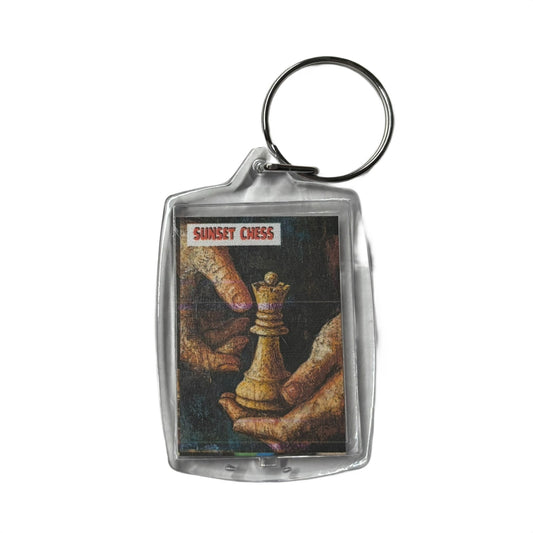 Safe Guard - Chess  Photo Keychain