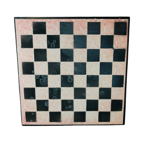 Peach Cream - Scrapbook Chess Board