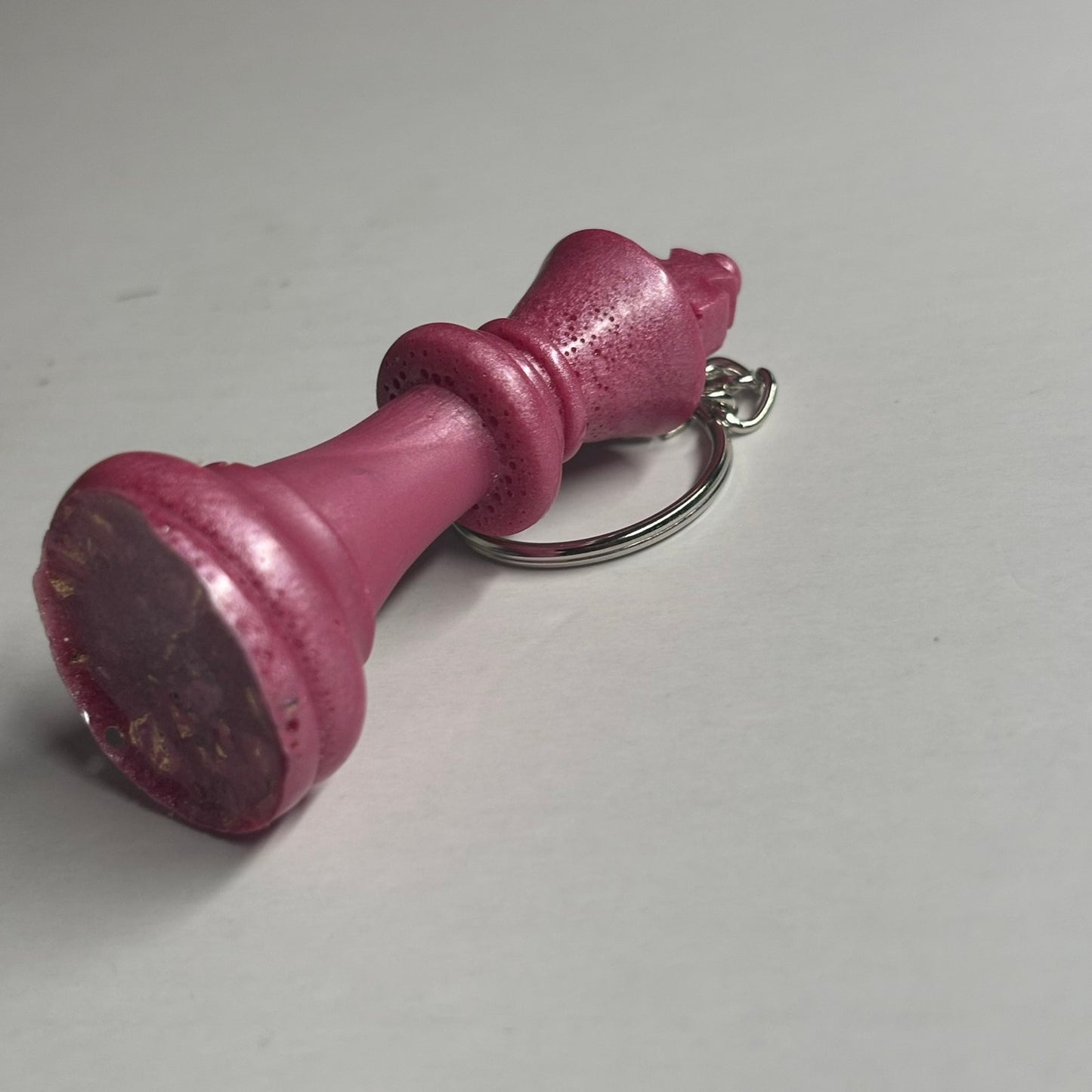 Pink King - Handmade Resin Keychain