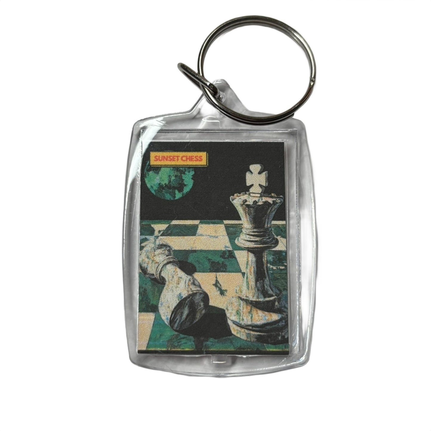 Lucky King - Chess  Photo Keychain