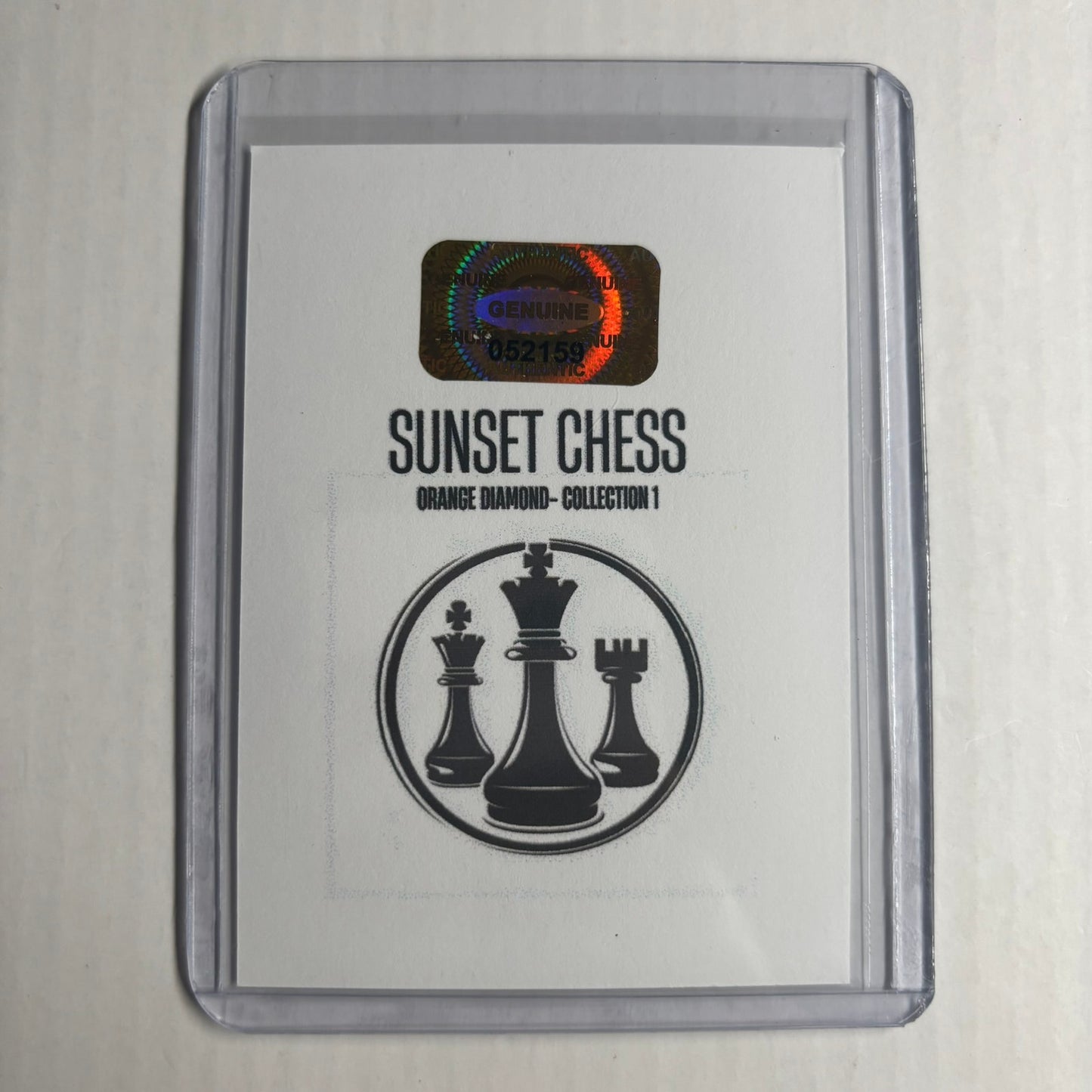 Orange Diamond Collection 1 - Trading Card