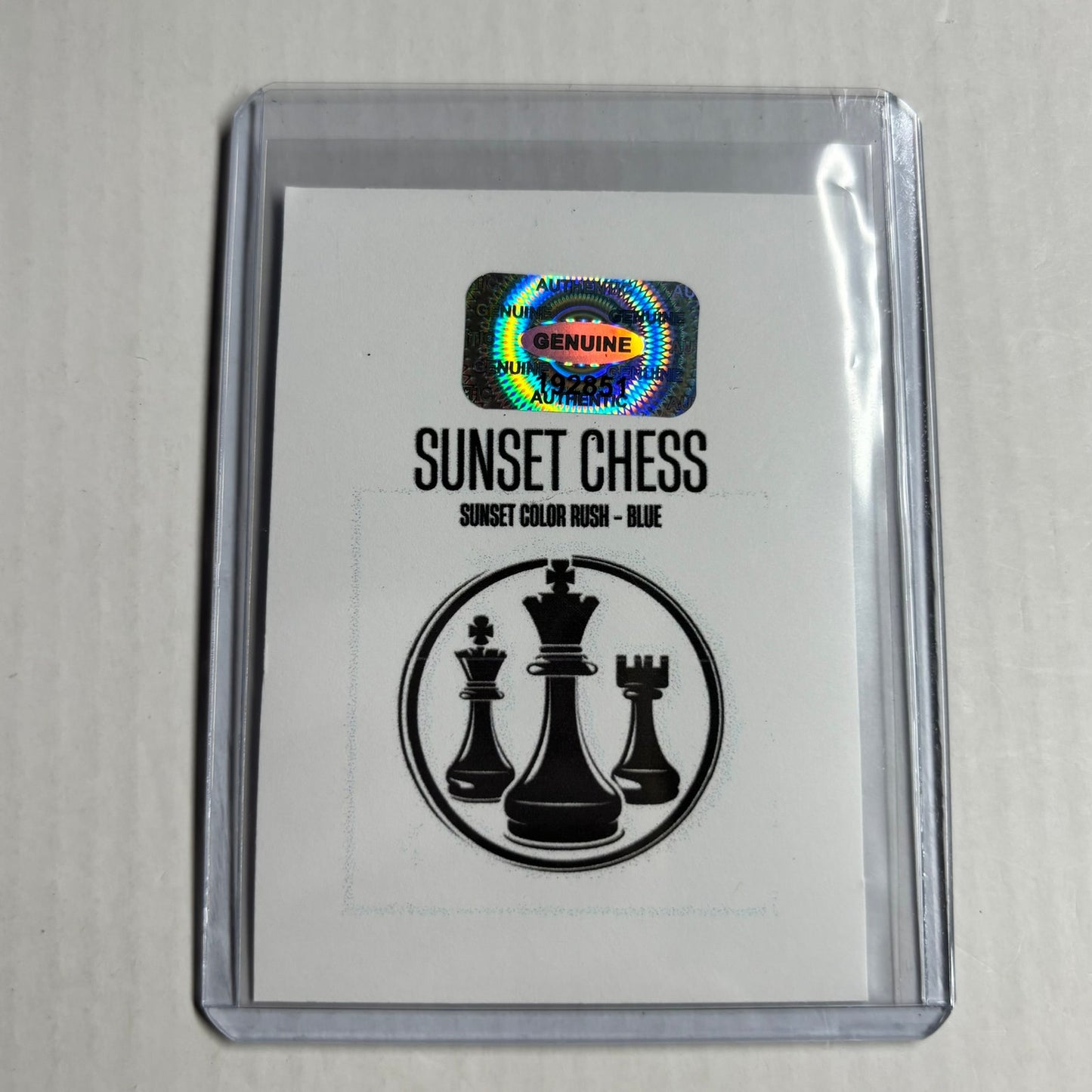 Blue Collection - Trading Card