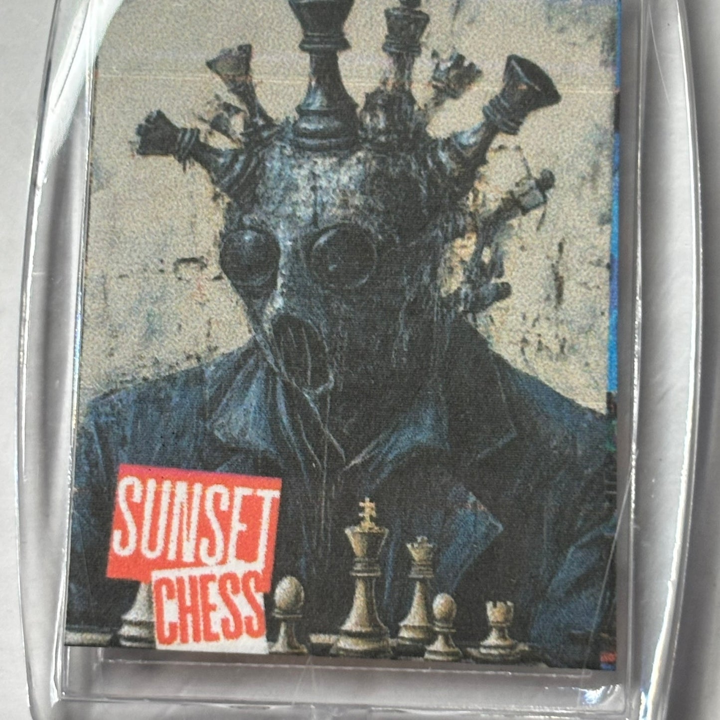 Trench Boy - Chess  Photo Keychain