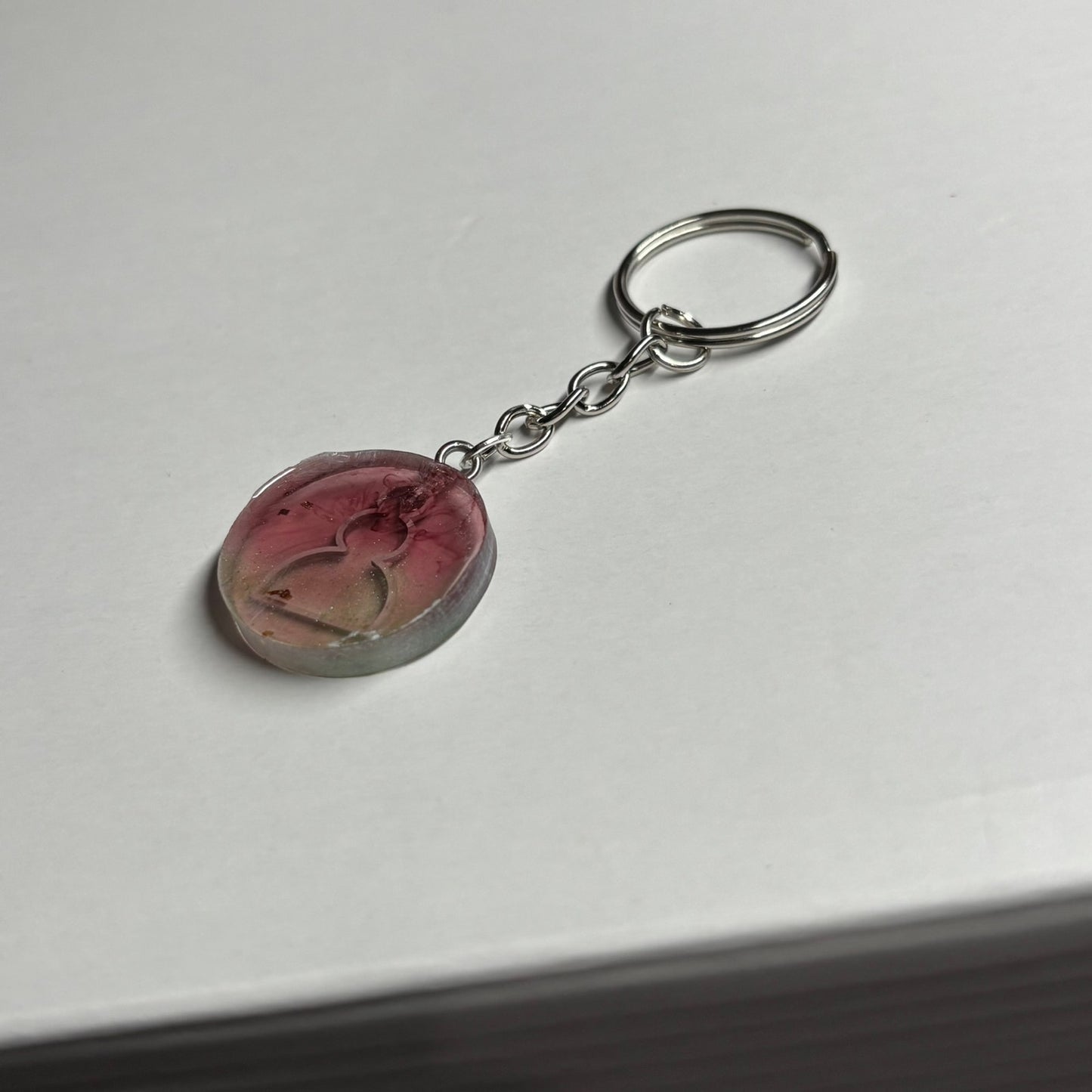 Fading Violet Pawn - Handmade Resin Keychain