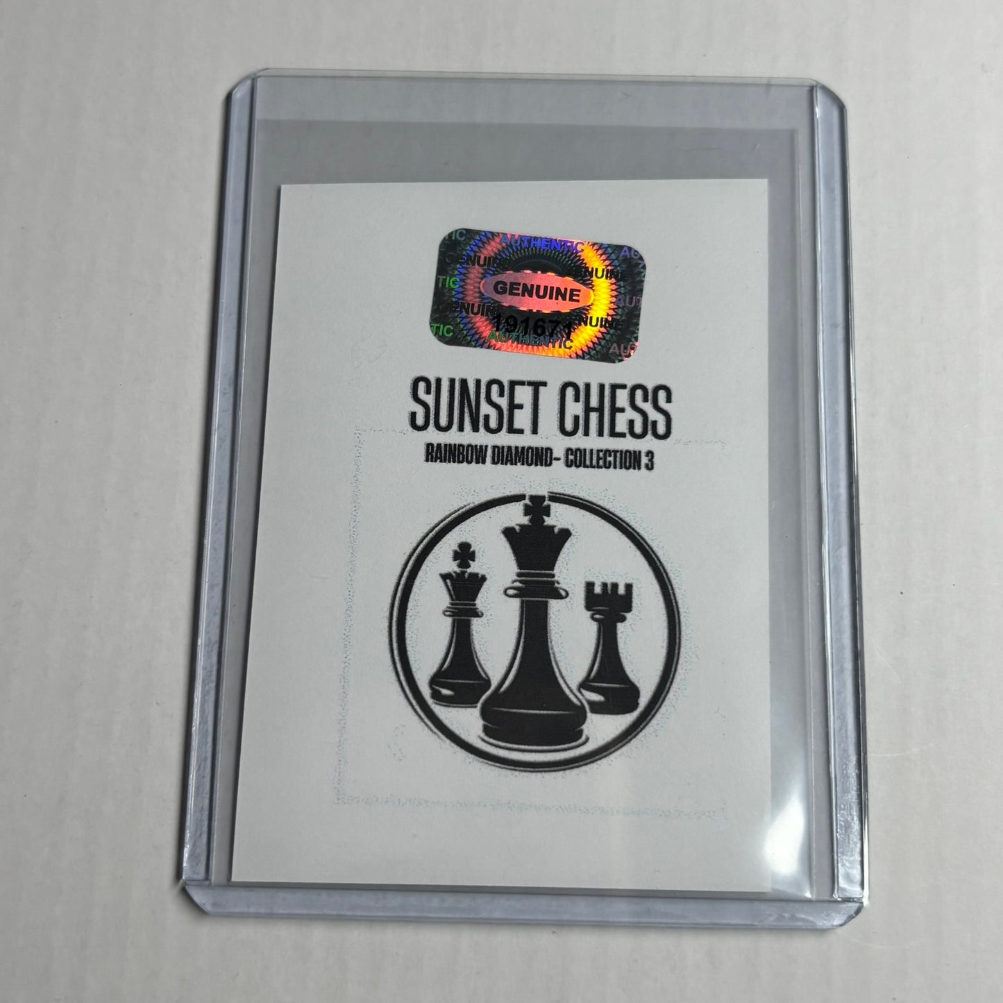 Rainbow Diamond Collection 3 Card #92 - Scrapbook Trading Card