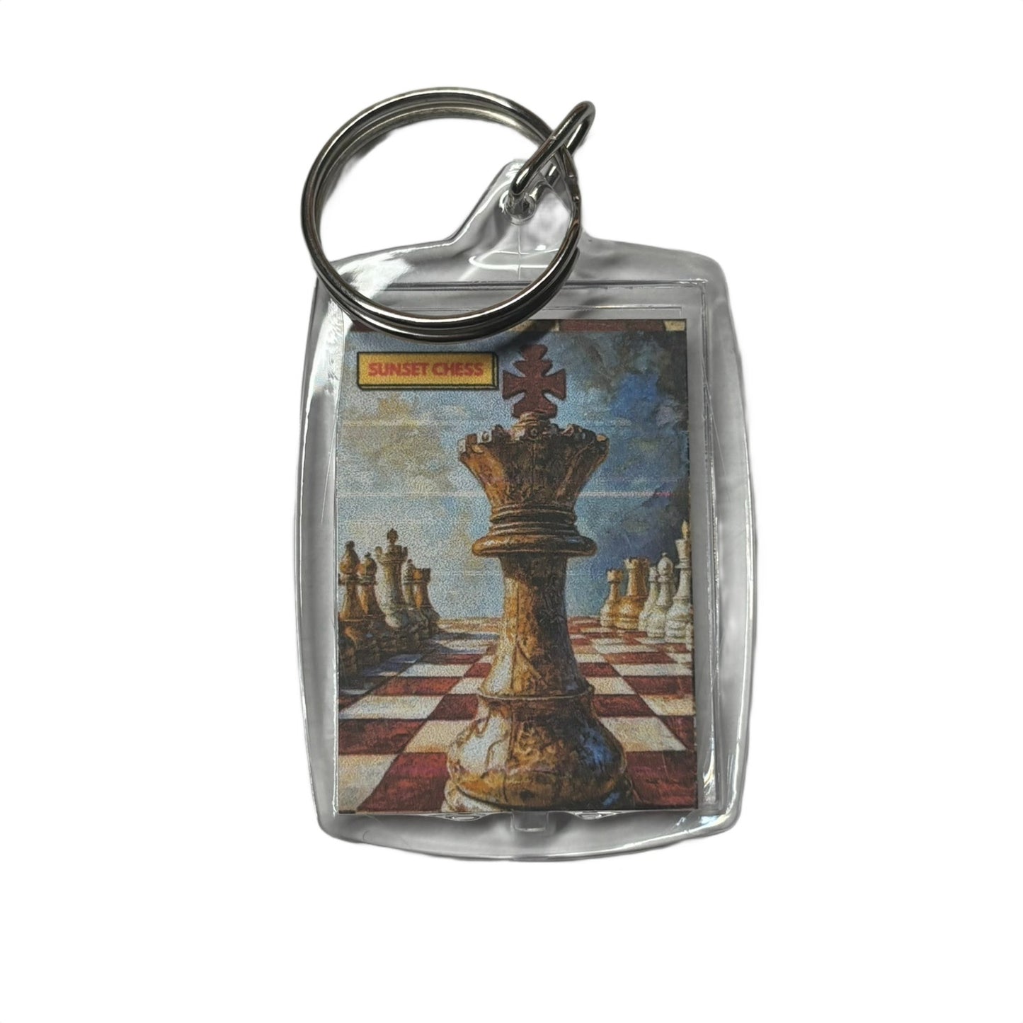 Up CLose - Chess  Photo Keychain