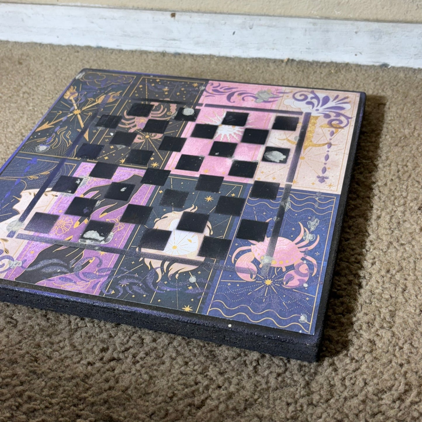 Scrapbook Collage - Scrapbook Chess Board