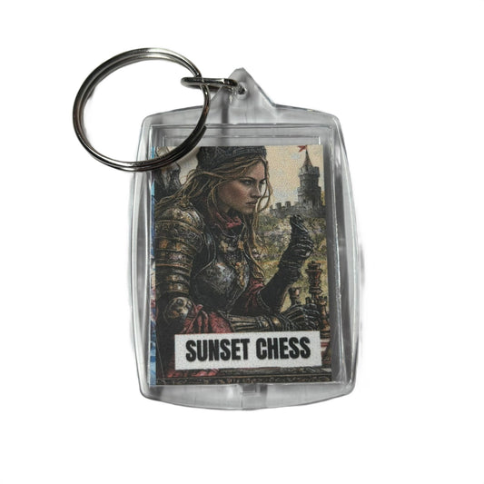 Queens Strategy - Chess  Photo Keychain