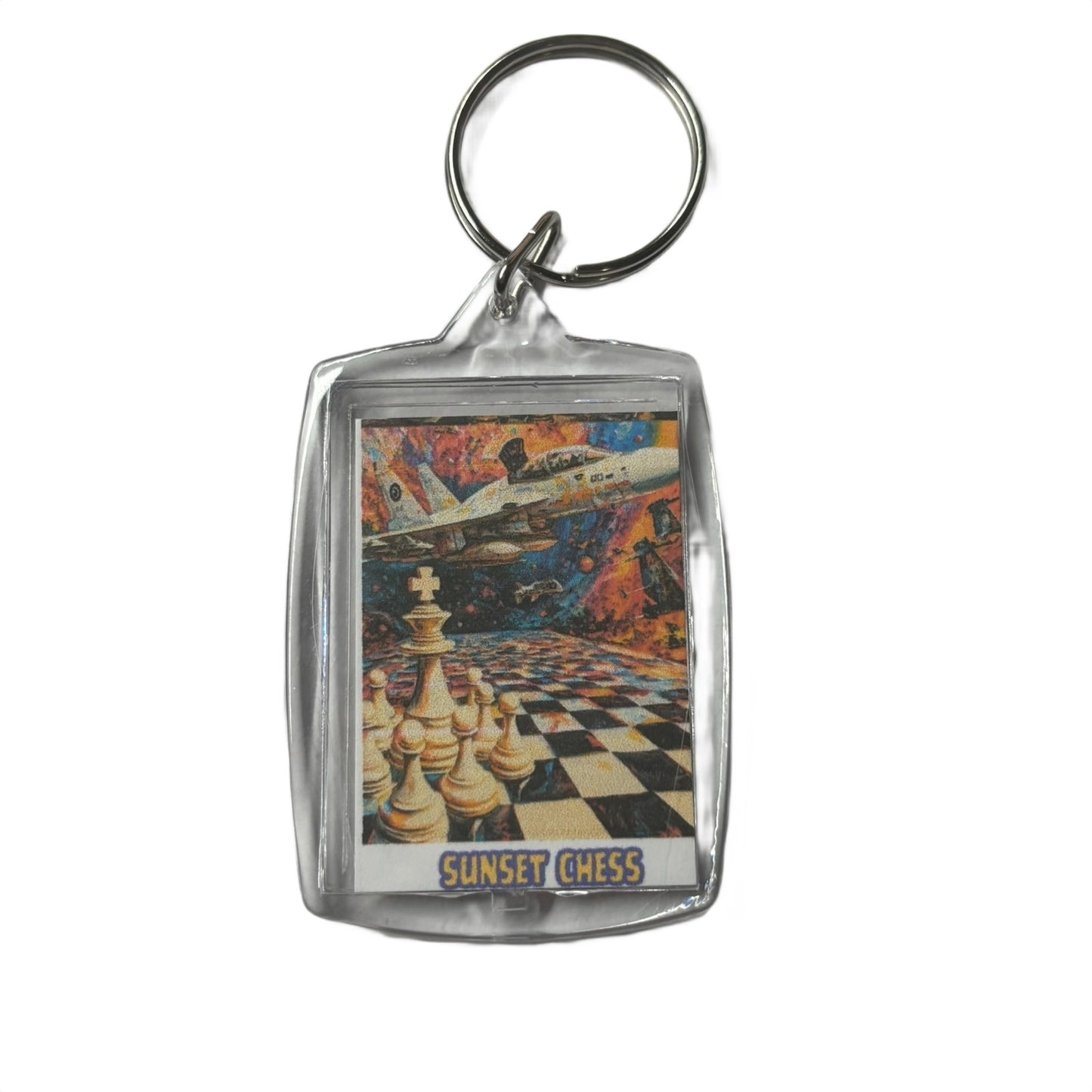 The Jet - Chess  Photo Keychain