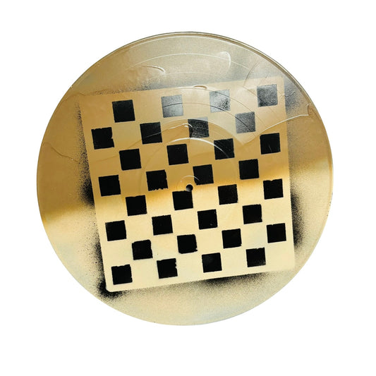 Cream Brown Mix - Vinyl Chess Board