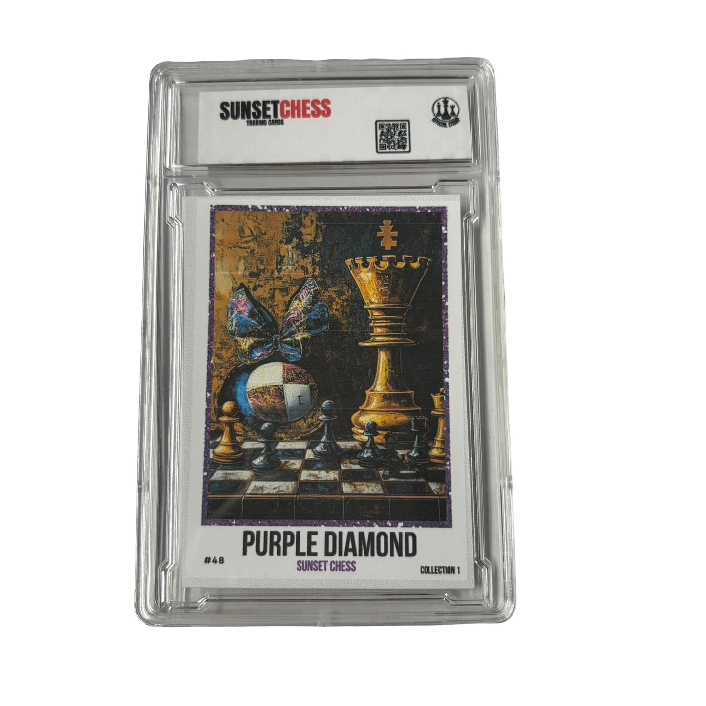 Purple Diamond Collection 1 - Premium Trading Card