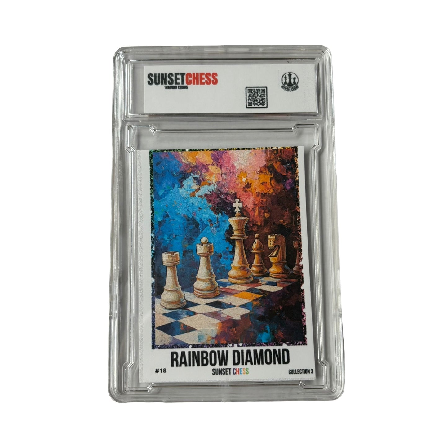 Rainbow Diamond Card #18 - Premium Trading Card