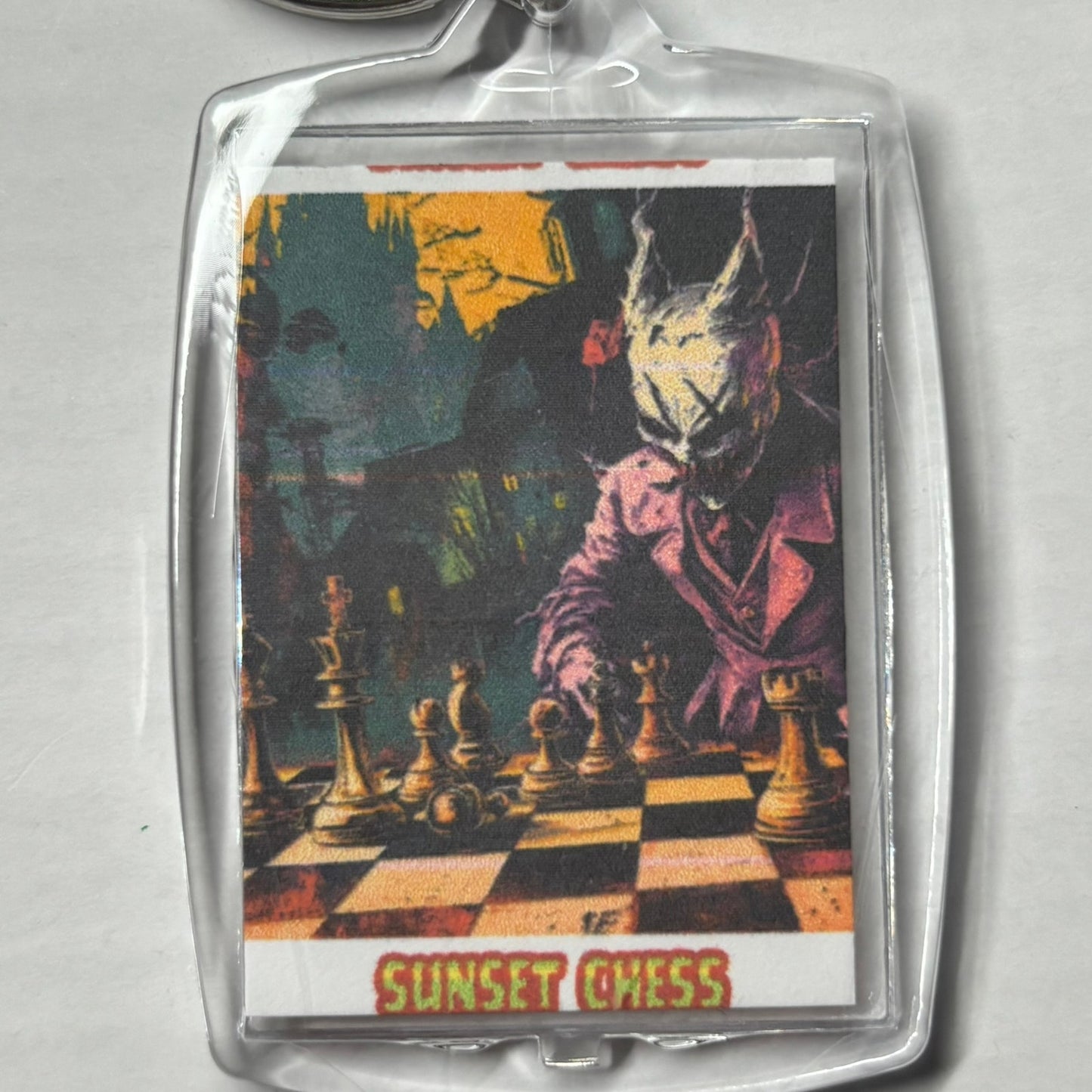 Joker - Chess  Photo Keychain