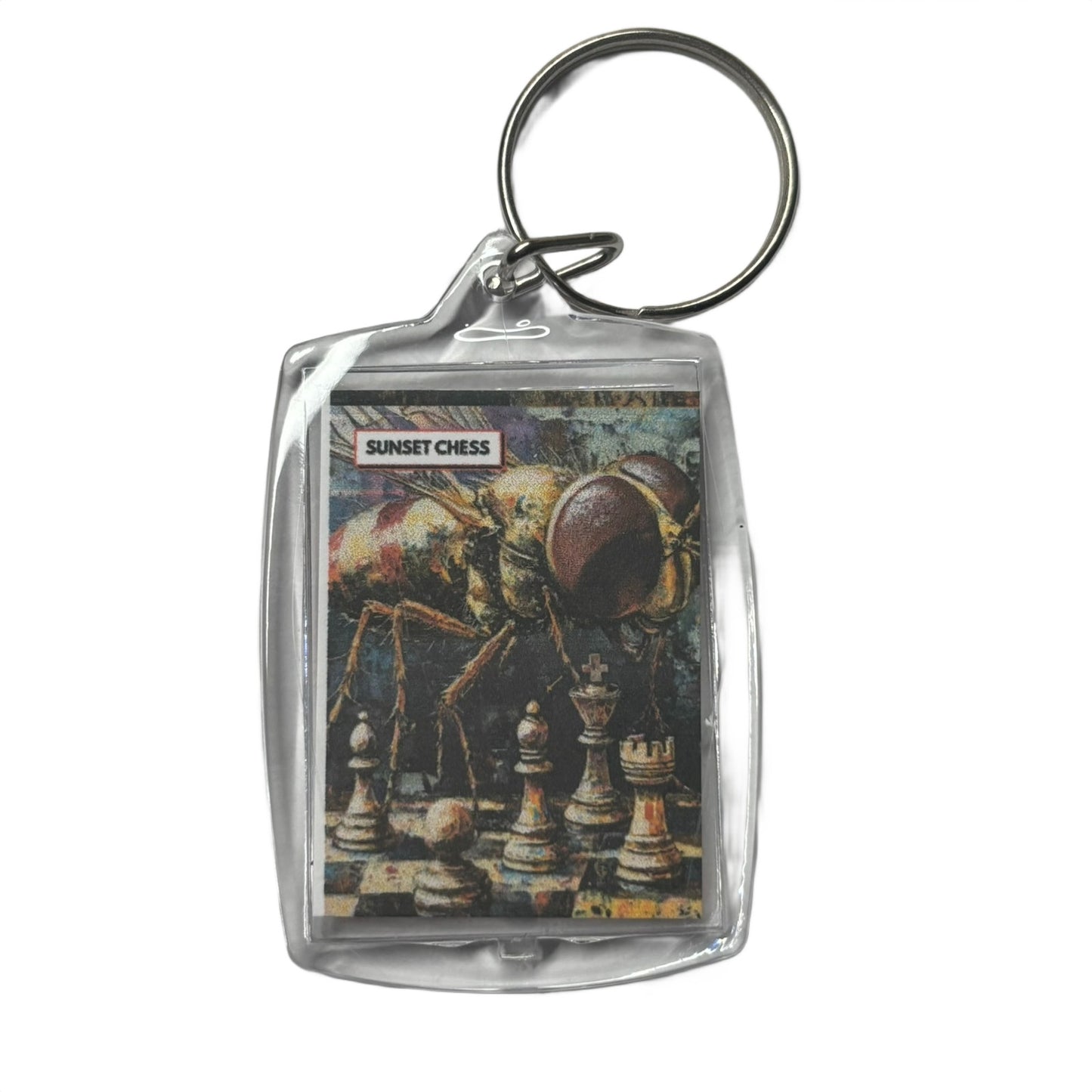 The Fly - Chess  Photo Keychain