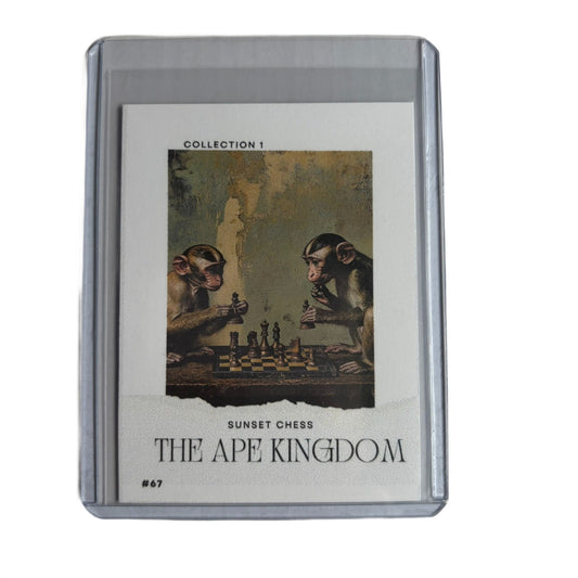 The Ape Kingdom Collection 1 Card #67 - Scrapbook Trading Card