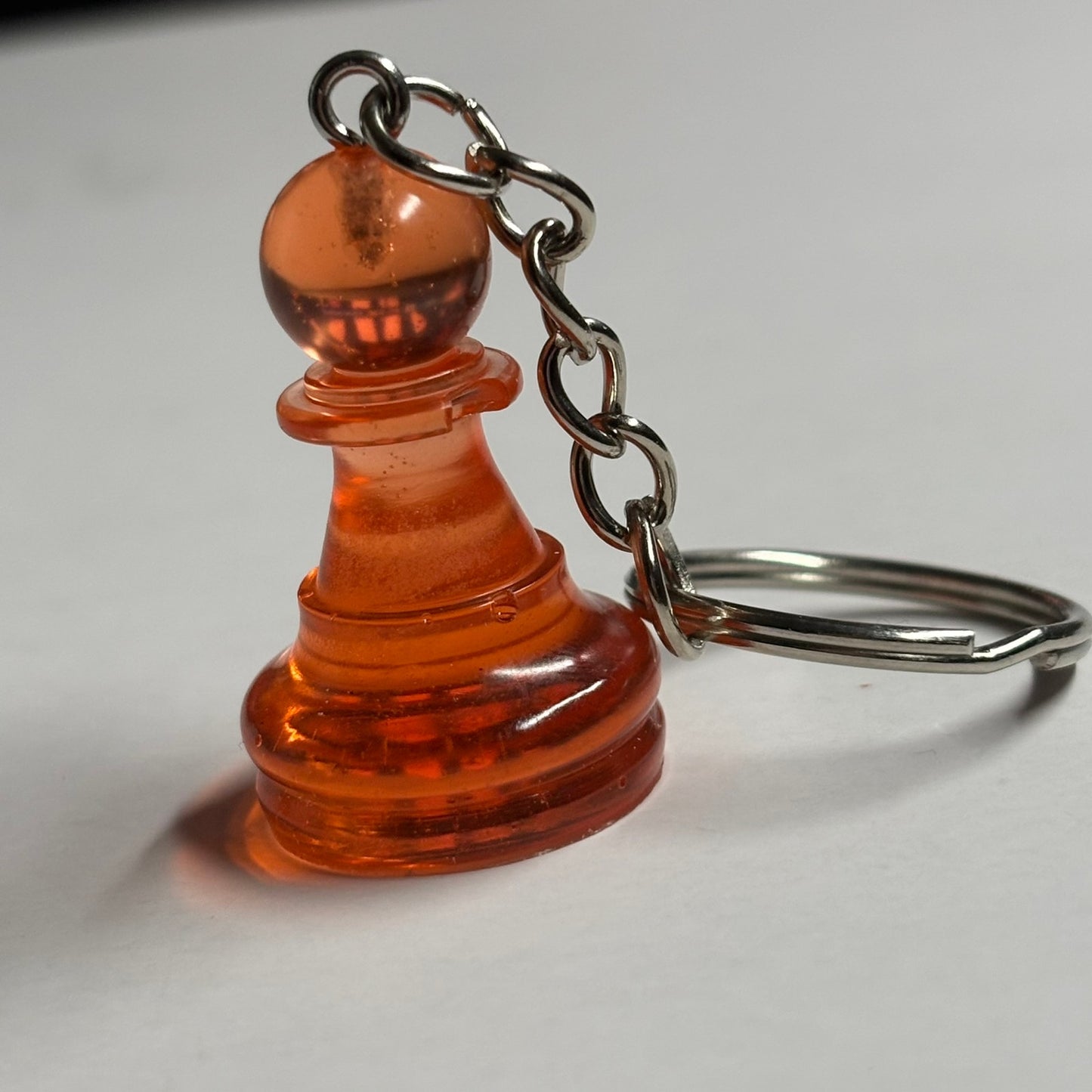 Wine Red Pawn - Handmade Resin Keychain