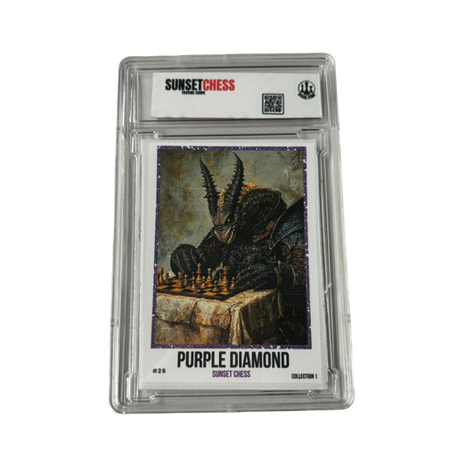Purple Diamond Collection 1 - Premium Trading Card