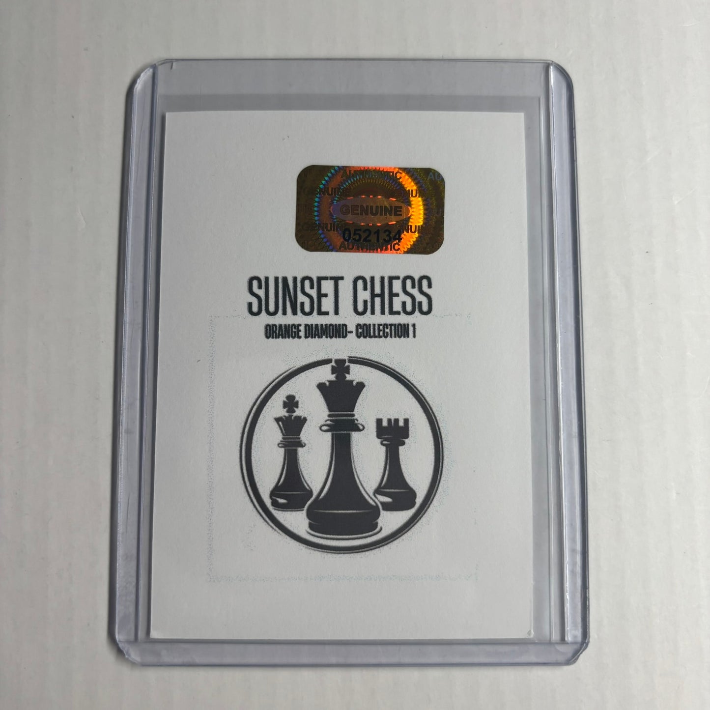 Orange Diamond Collection 1 - Trading Card