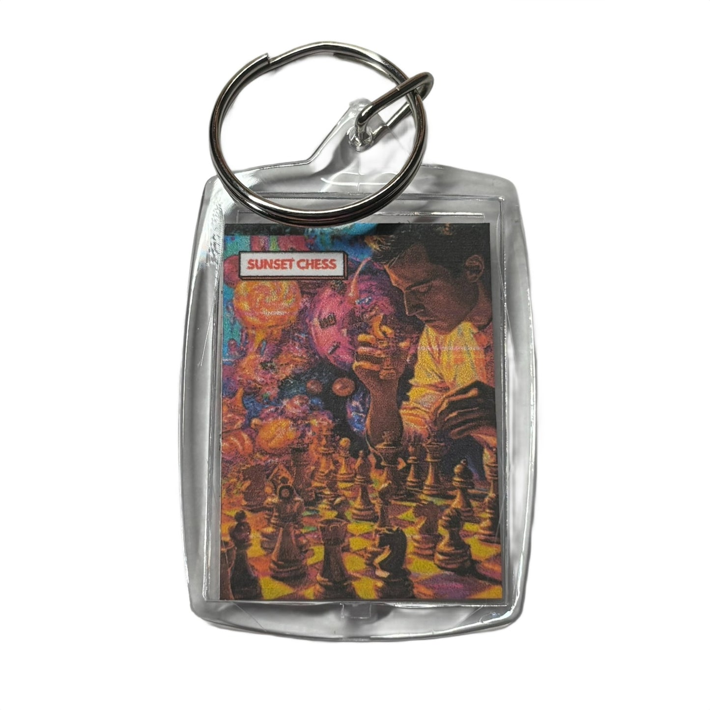 Mystic Mind - Chess  Photo Keychain