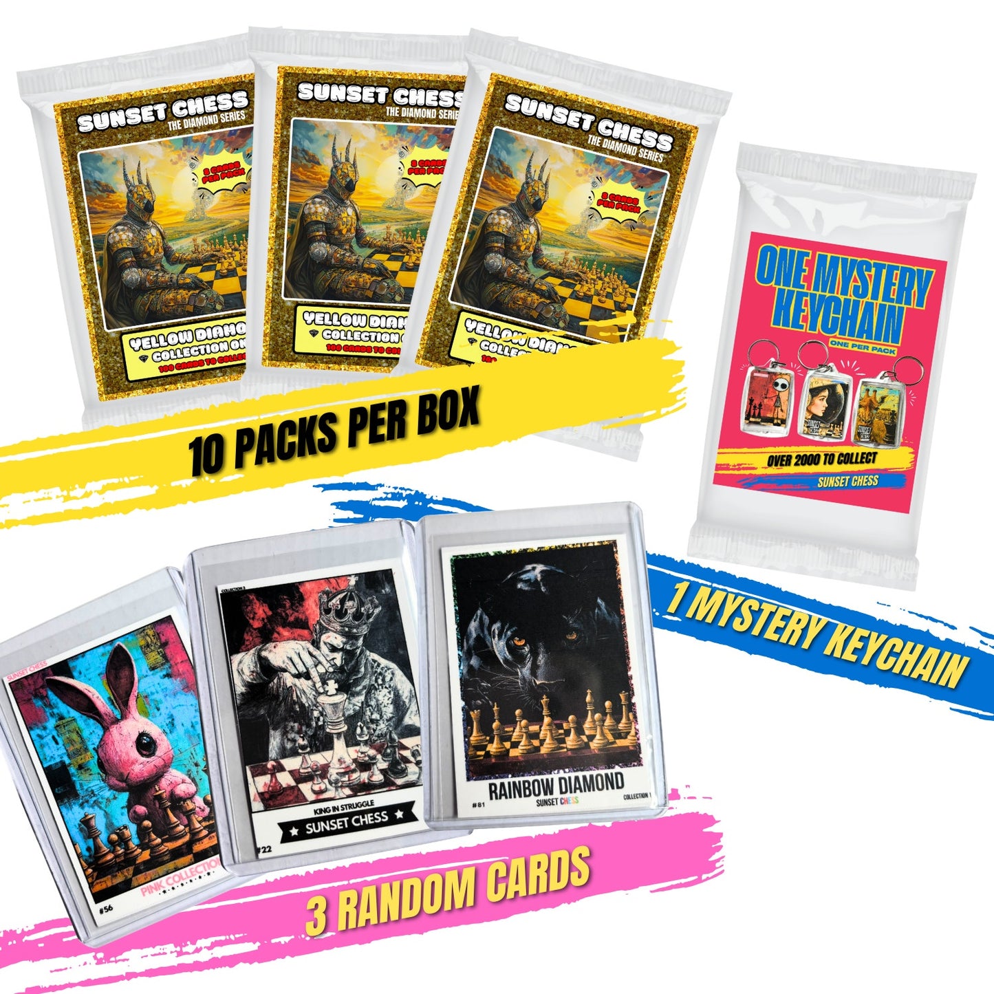 Yellow Diamond Part 1 Trading Cards - Mini Box Collection