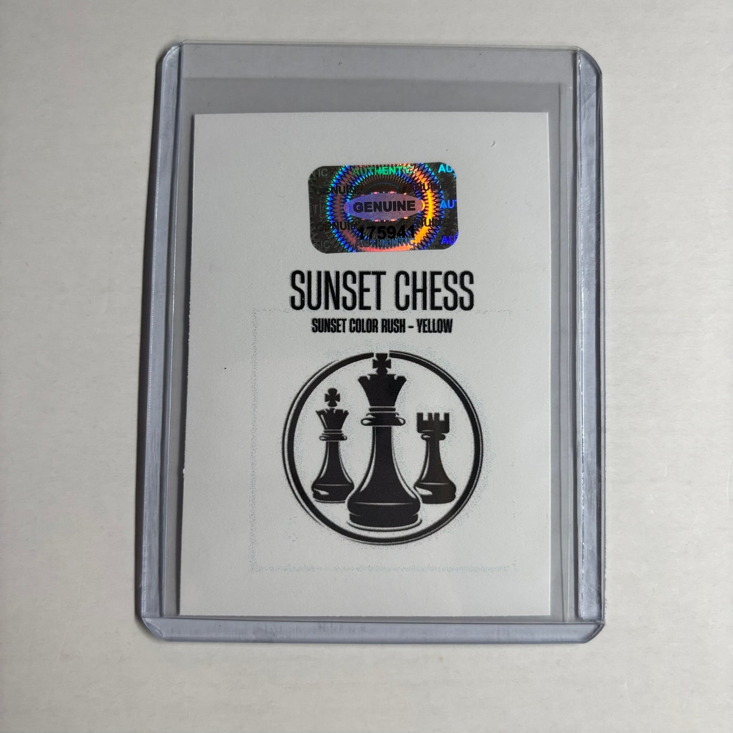 Yellow Collection - Trading Card