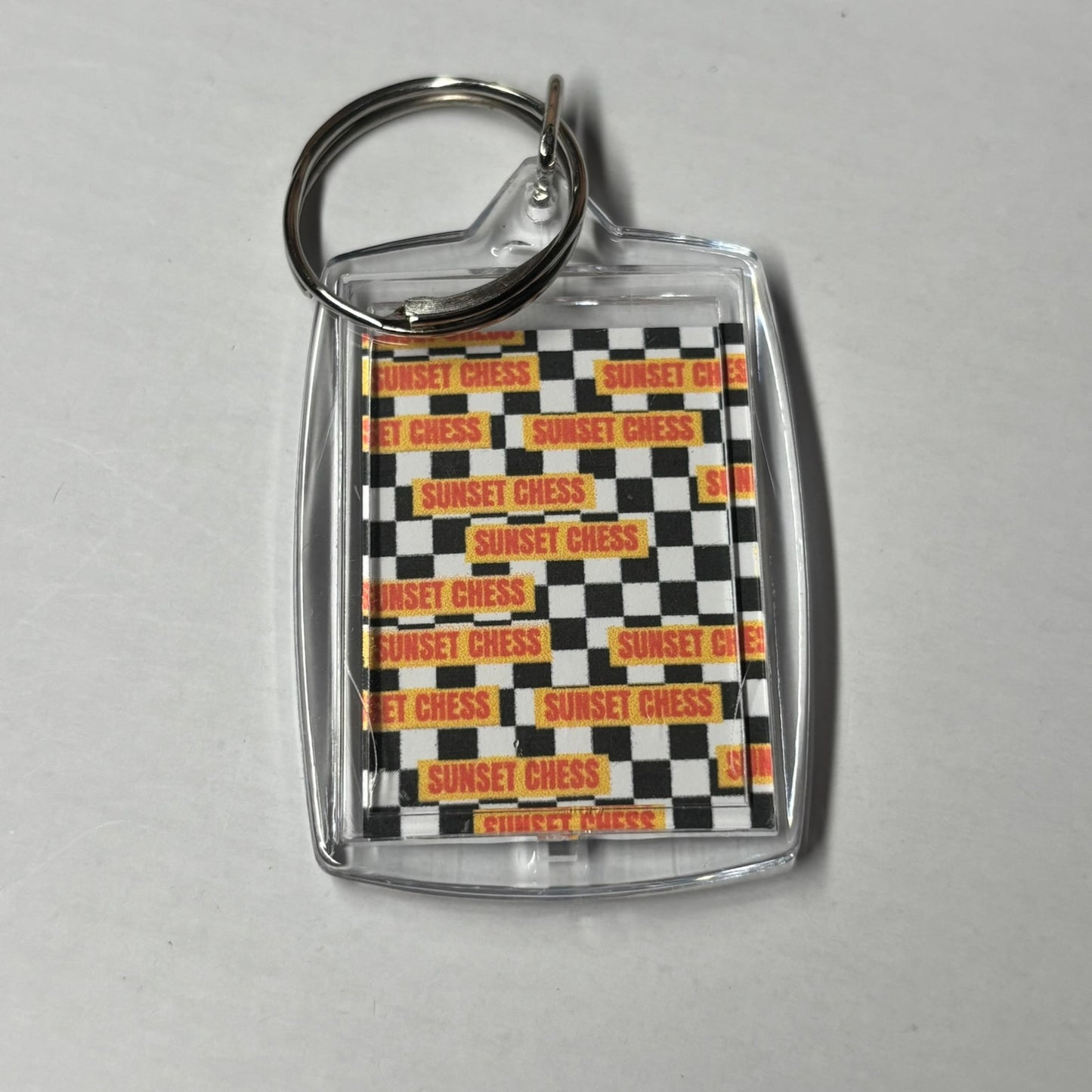 Robo Chess - Chess  Photo Keychain