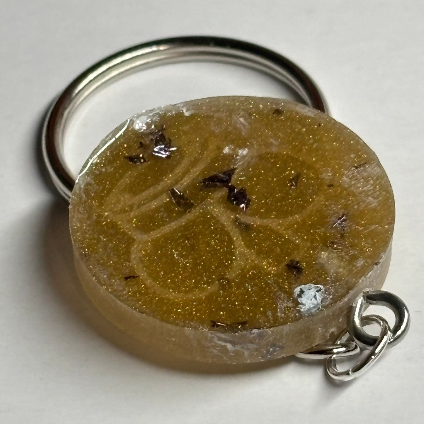 Brown King - Handmade Resin Keychain