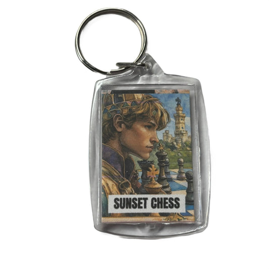 Adventurous Spirit - Chess  Photo Keychain