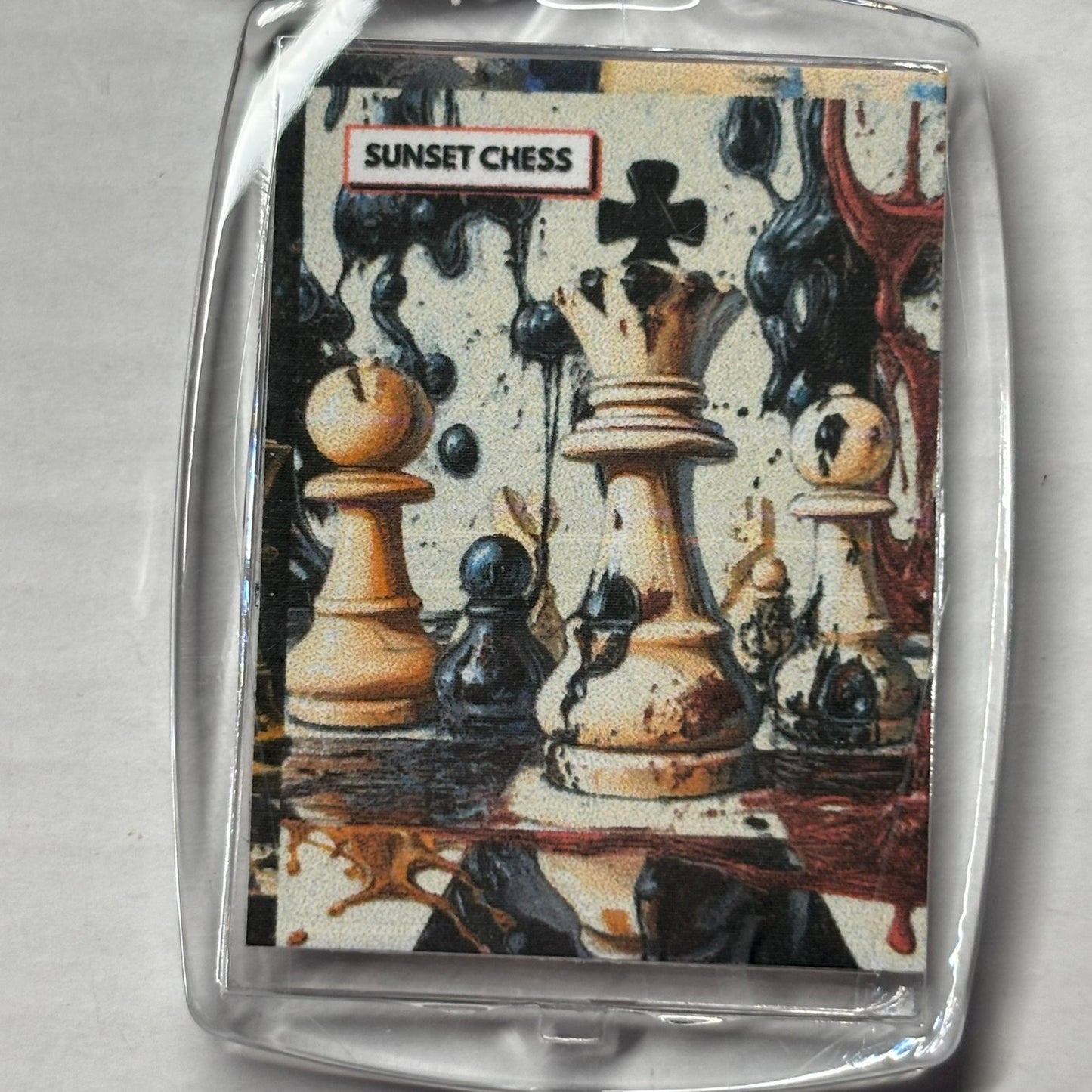 Sploosh - Chess  Photo Keychain