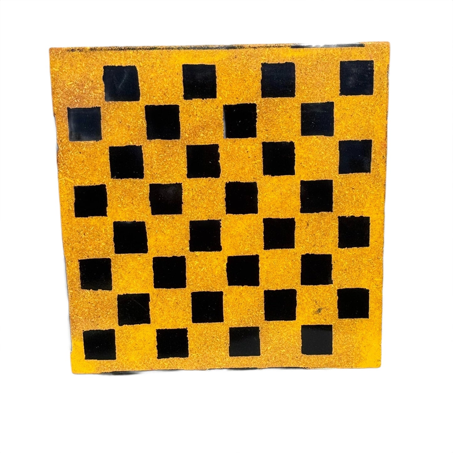 Golden Yellow - Resin Coated Chess Board