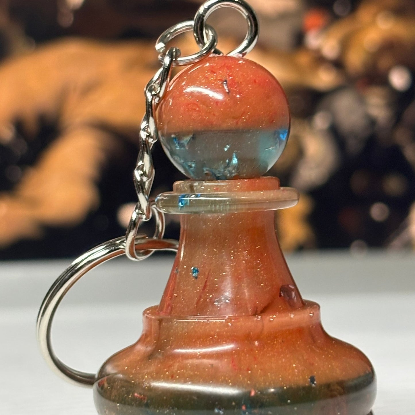 Pawn Royalty - Handmade Resin Keychain - Large Edition