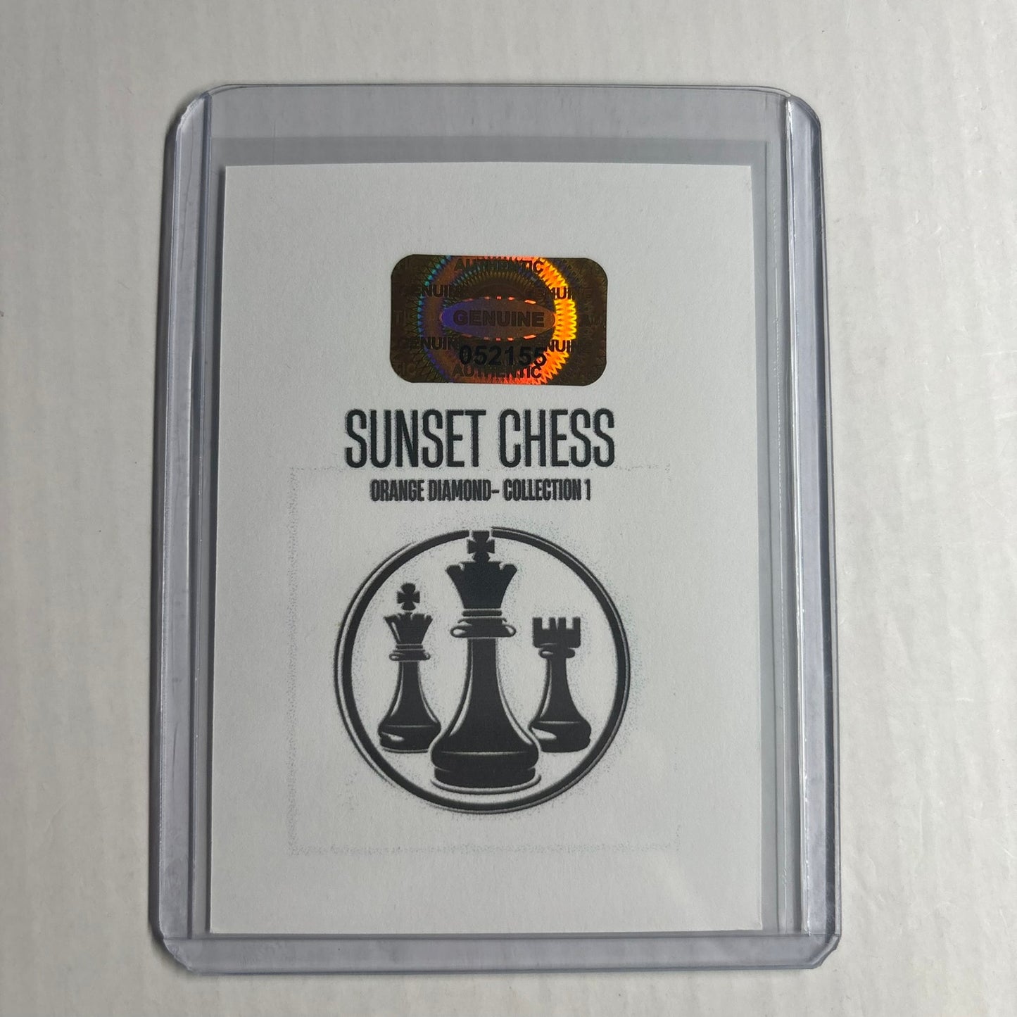 Orange Diamond Collection 1 - Trading Card