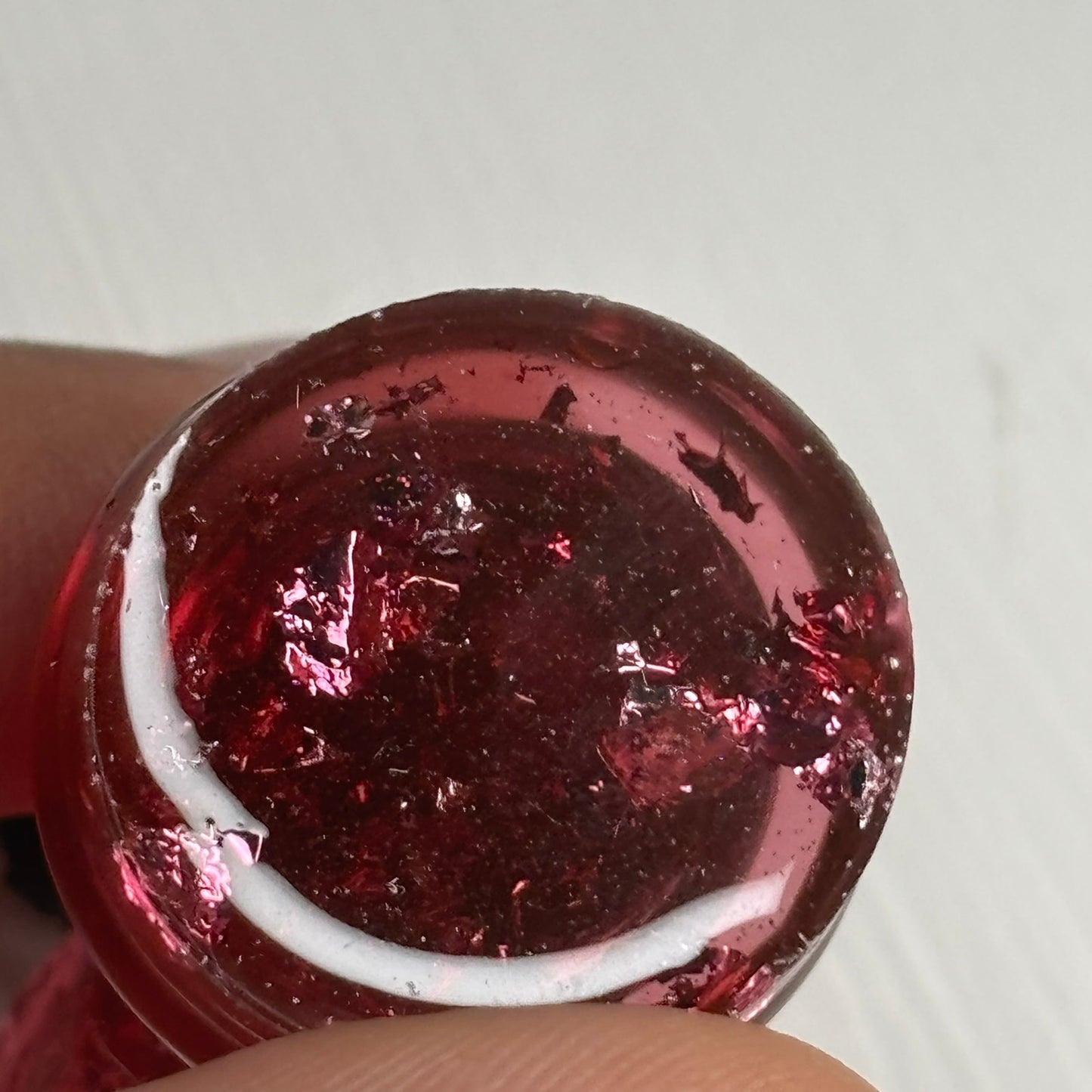 Red Crystal Knight - Handmade Resin Chess Necklace