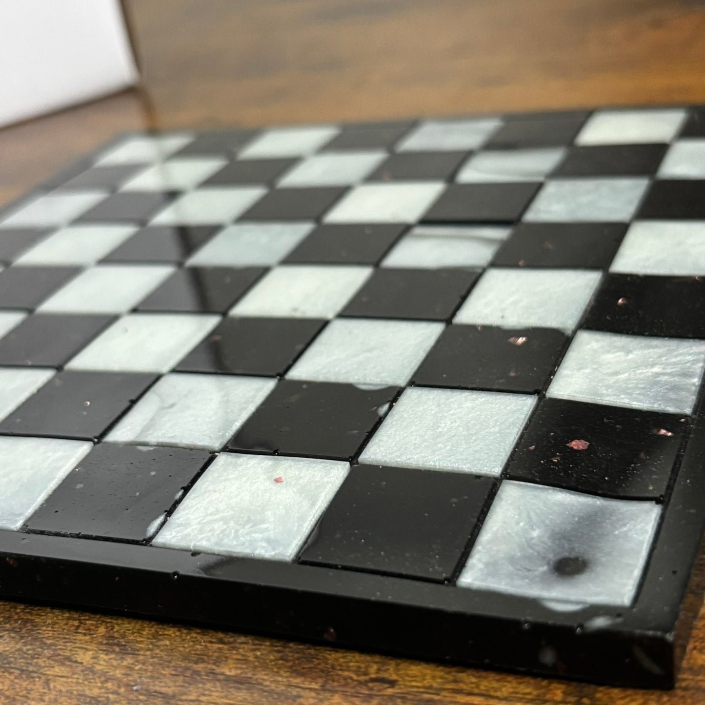 Prestigious Black & White - Resin Chess Board