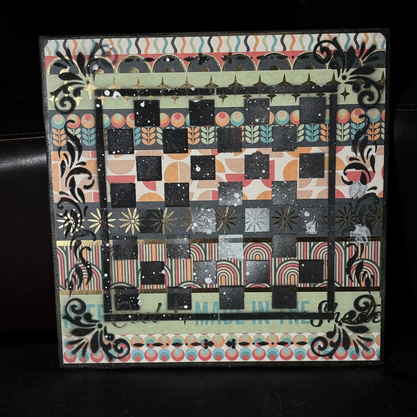 Vintage Culture - Scrapbook Chess Board