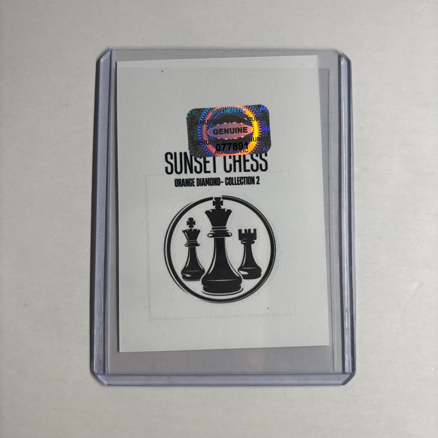 Orange Diamond Collection 2 - Trading Card
