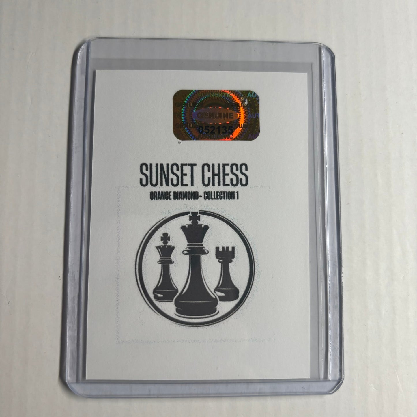 Orange Diamond Collection 1 - Trading Card