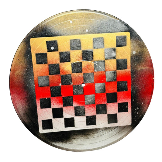 Space Gold Color Mix - Vinyl Chess Board