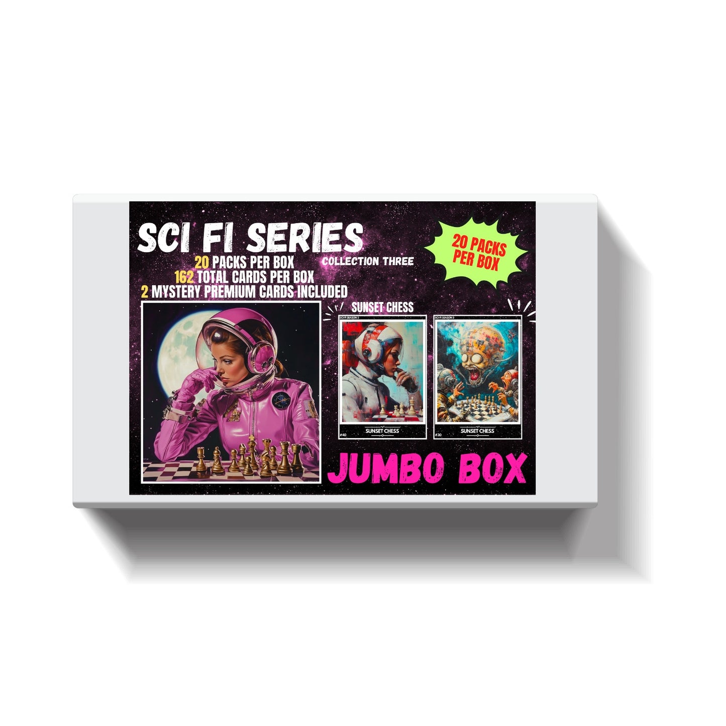 SCI-FI Series Three Jumbo Box Pack - Chess Trading Cards