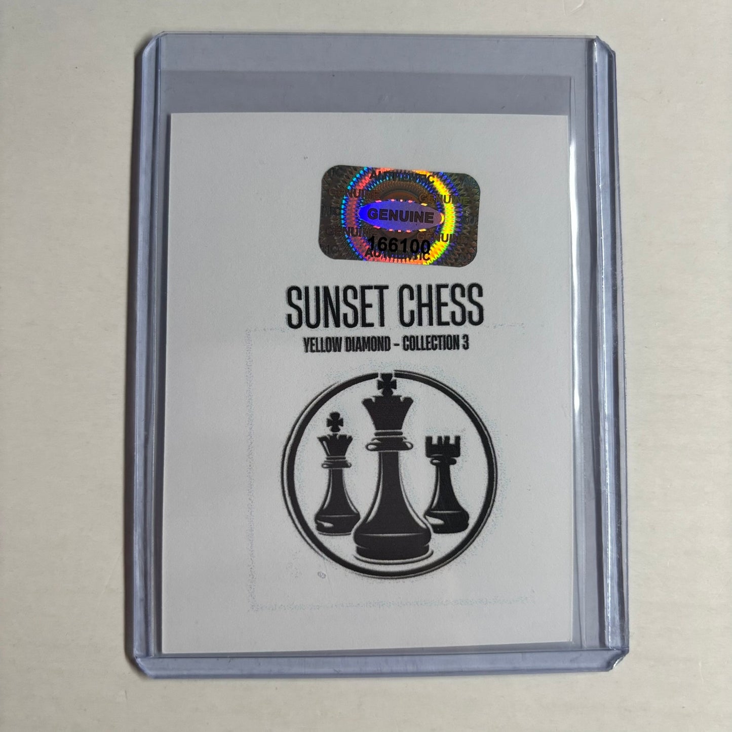 Yellow Diamond Collection 3 - Trading Card