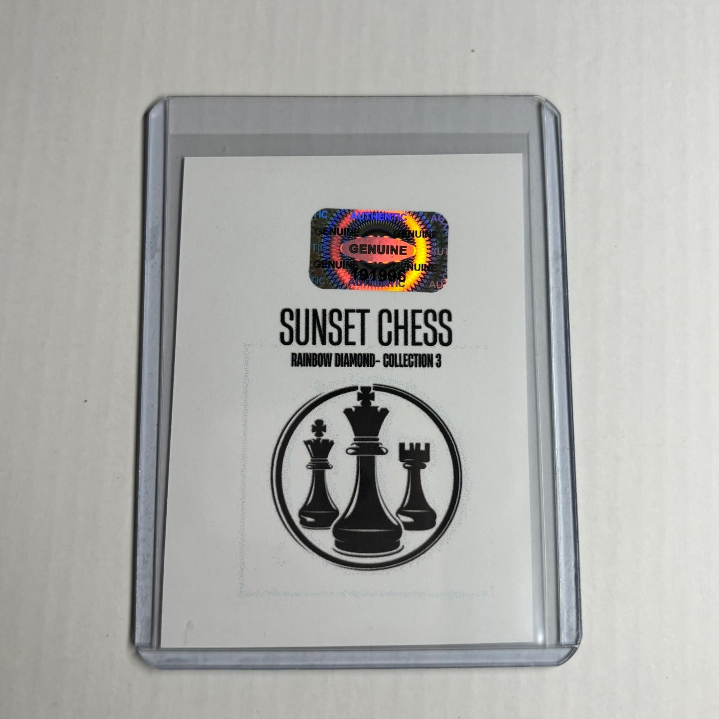 Rainbow Diamond Collection 3 Card #74 - Scrapbook Trading Card