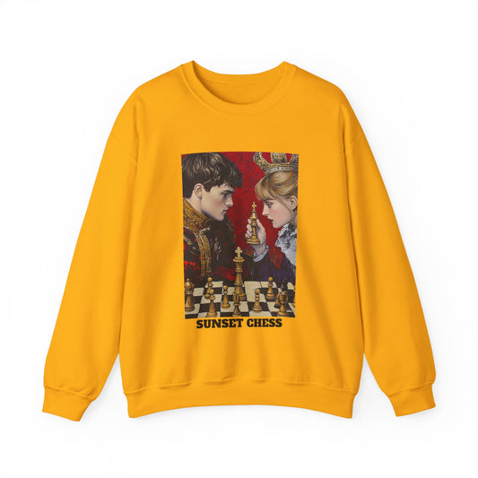 Royal Children - Yellow Gold Chess Crewneck Sweater