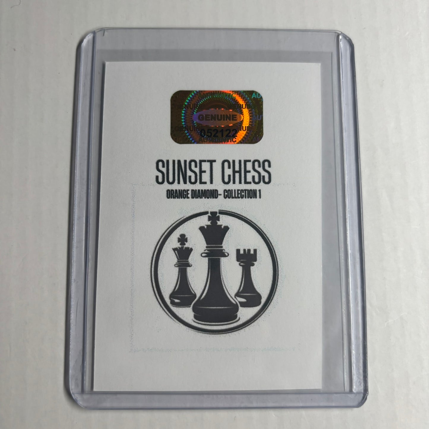 Orange Diamond Collection 1 - Trading Card
