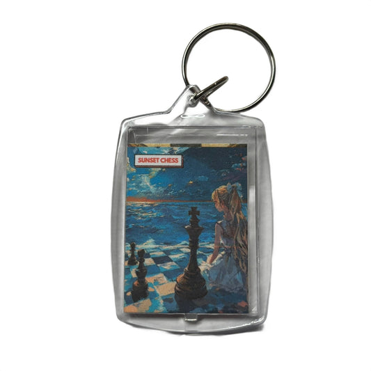 Stranded - Chess  Photo Keychain