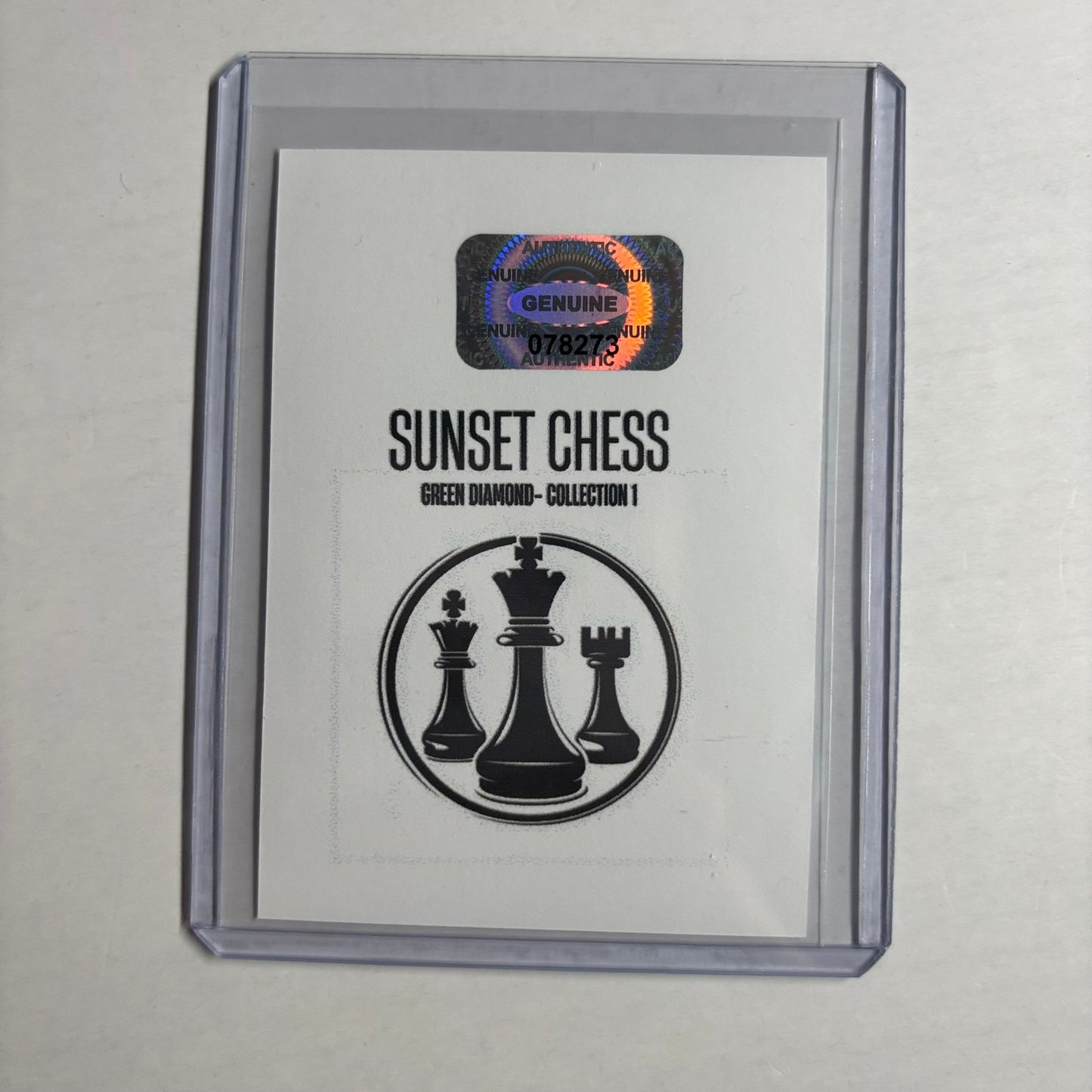 Green Diamond Collection 1 - Trading Card
