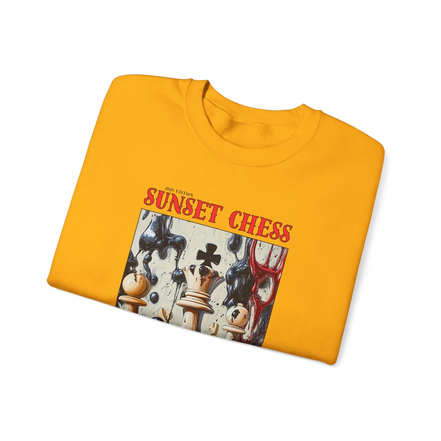 The Melting Regime - Yellow Gold Crewneck Sweater