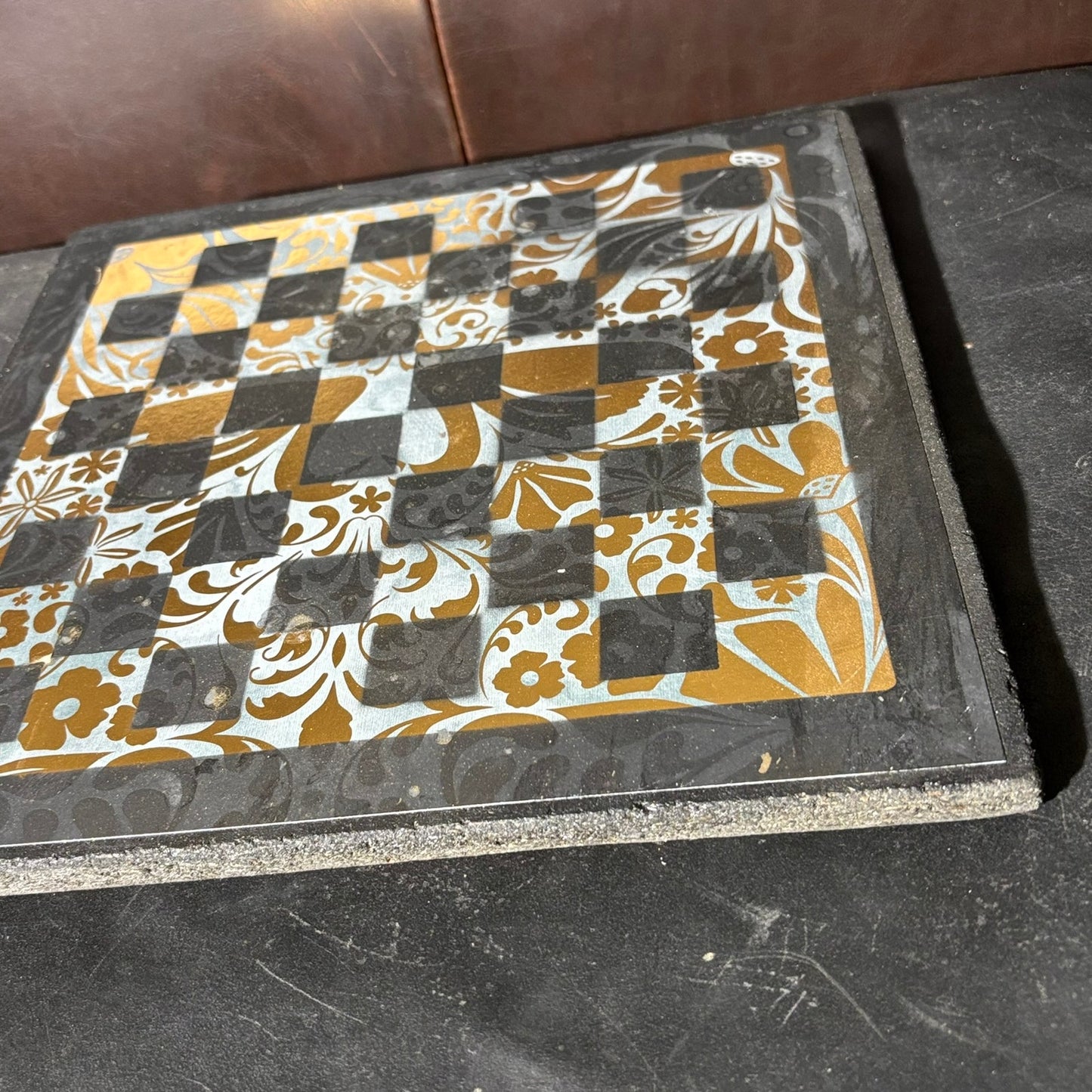 Majestic Gold - Scrapbook Chess Board